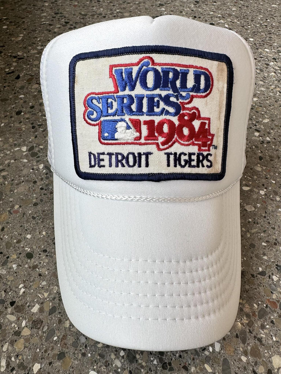 Detroit Tigers 1984 WS Patch Cap by Vintage Detroit Collection