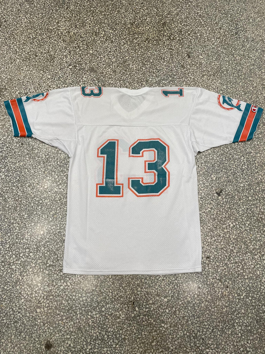 Dan Marino #13 Vintage Miami Dolphins NFL Football BLACK Jersey