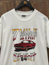 Load image into Gallery viewer, 7 Mile Strip Detroit Vintage 1994 Tee White ABC Vintage 
