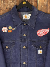 Load image into Gallery viewer, ABC Vintage 1 of 1 Custom Carhartt Jacket Navy ABC Vintage 