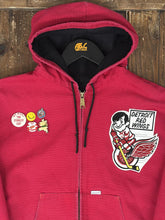 Load image into Gallery viewer, ABC Vintage 1 of 1 Custom Carhartt Jacket Red ABC Vintage 