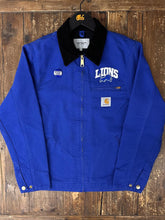 Load image into Gallery viewer, ABC Vintage 1 of 1 Custom Carhartt WIP Detroit Jacket Royal Blue ABC Vintage 