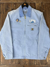 Load image into Gallery viewer, ABC Vintage 1 of 1 Custom Carhartt WIP Jacket Powder Blue ABC Vintage 