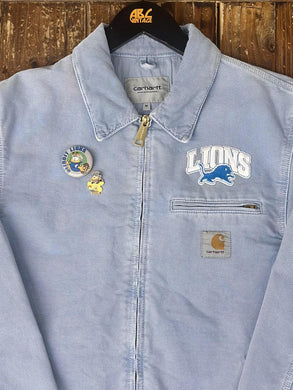 ABC Vintage 1 of 1 Custom Carhartt WIP Jacket Powder Blue (No Back Patch) ABC Vintage 