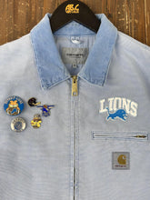 Load image into Gallery viewer, ABC Vintage 1 of 1 Custom Carhartt WIP Work Jacket Overdyed Blue ABC Vintage 