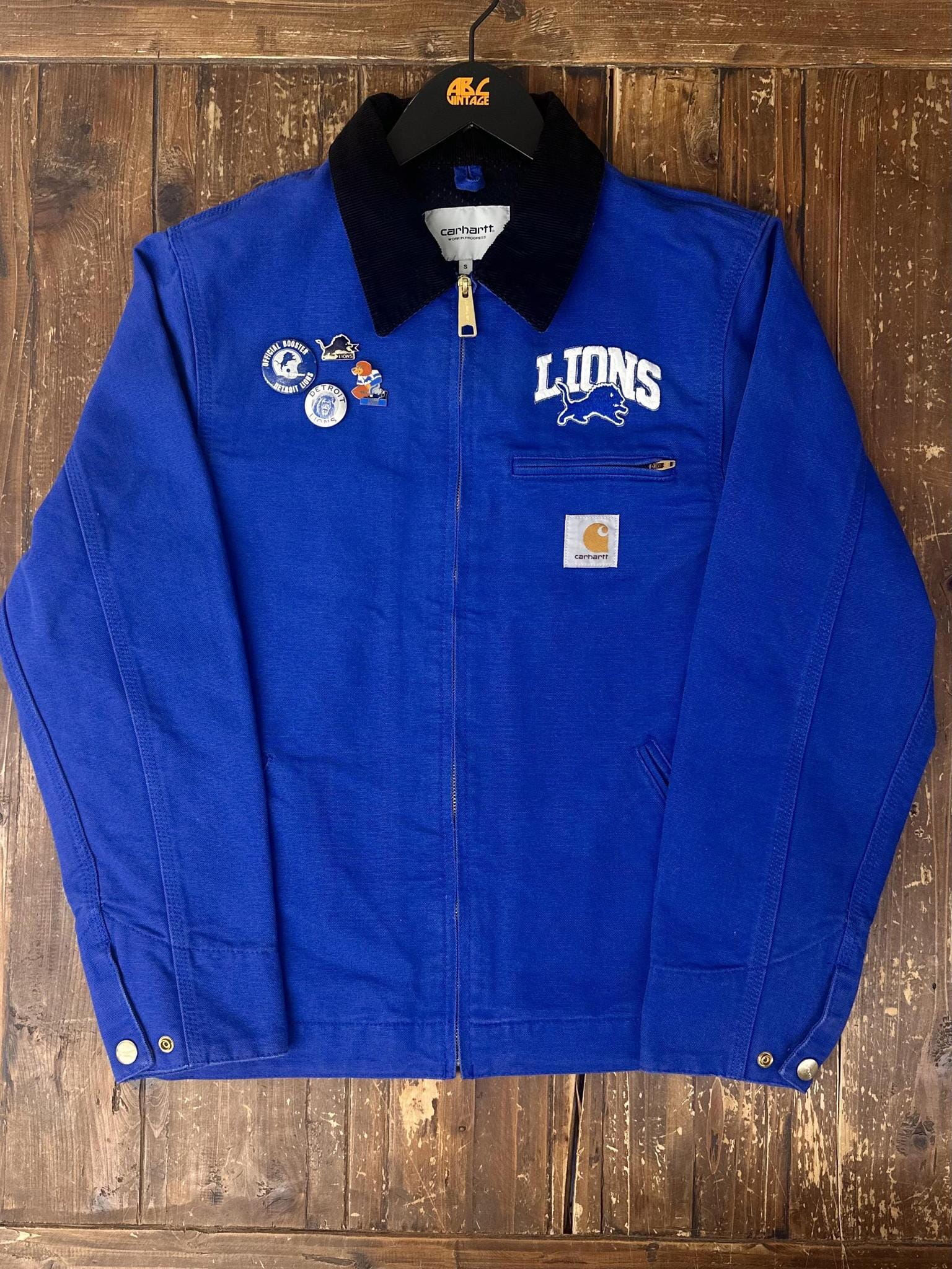 ABC Vintage of Custom Carhartt WIP Work Jacket Royal Blue