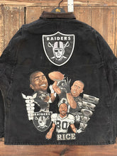 Load image into Gallery viewer, ABC Vintage 1 of 1 Custom Raiders Vintage Carhartt Jacket Black ABC Vintage 