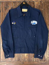 Load image into Gallery viewer, ABC Vintage 1 of 1 Custom Vintage 70s-80s Ford Work Wear Jacket Navy ABC Vintage 