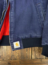 Load image into Gallery viewer, ABC Vintage 1 of 1 Custom Vintage 80s Carhartt Work Jacket Faded Navy ABC Vintage 
