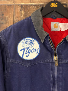 ABC Vintage 1 of 1 Custom Vintage 80s Carhartt Work Jacket Faded Navy ABC Vintage 