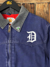 Load image into Gallery viewer, ABC Vintage 1 of 1 Custom Vintage 80s Carhartt Work Jacket Faded Navy ABC Vintage 