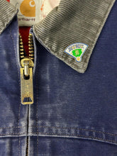 Load image into Gallery viewer, ABC Vintage 1 of 1 Custom Vintage 80s Carhartt Work Jacket Faded Navy ABC Vintage 