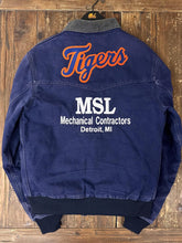 Load image into Gallery viewer, ABC Vintage 1 of 1 Custom Vintage 80s Carhartt Work Jacket Faded Navy ABC Vintage 