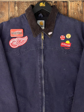 ABC Vintage 1 of 1 Custom Vintage Carhartt Frito-Lay Work Jacket Navy ABC Vintage 