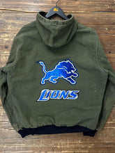 Load image into Gallery viewer, ABC Vintage 1 of 1 Custom Vintage Carhartt Hooded Work Jacket Army Green ABC Vintage 