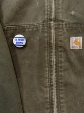 Load image into Gallery viewer, ABC Vintage 1 of 1 Custom Vintage Carhartt Hooded Work Jacket Army Green ABC Vintage 