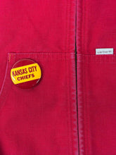 Load image into Gallery viewer, ABC Vintage 1 of 1 Custom Vintage Carhartt Hooded Work Jacket Red ABC Vintage 