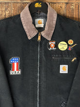 Load image into Gallery viewer, ABC Vintage 1 of 1 Custom Vintage Carhartt No.1 USA Work Jacket Faded Black ABC Vintage 