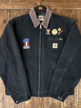 Load image into Gallery viewer, ABC Vintage 1 of 1 Custom Vintage Carhartt No.1 USA Work Jacket Faded Black ABC Vintage 