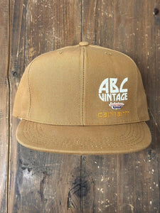 ABC Vintage 1 of 1 Custom Vintage Carhartt Snapback (Brown) ABC Vintage 