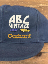 Load image into Gallery viewer, ABC Vintage 1 of 1 Custom Vintage Carhartt Snapback (Dark Indigo) ABC Vintage 