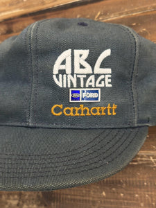 ABC Vintage 1 of 1 Custom Vintage Carhartt Snapback (Overdyed) ABC Vintage 