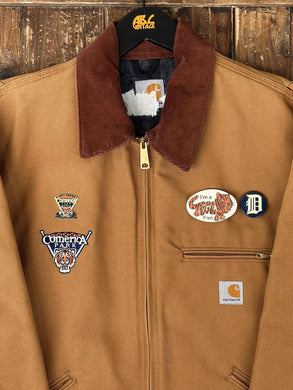 ABC Vintage 1 of 1 Custom Vintage Carhartt Work Jacket Brown ABC Vintage 