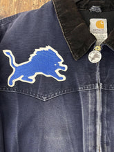 Load image into Gallery viewer, ABC Vintage 1 of 1 Custom Vintage Carhartt Work Jacket Sun Faded Navy ABC Vintage 