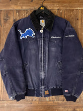 Load image into Gallery viewer, ABC Vintage 1 of 1 Custom Vintage Carhartt Work Jacket Sun Faded Navy ABC Vintage 