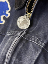 Load image into Gallery viewer, ABC Vintage 1 of 1 Custom Vintage Carhartt Work Jacket Sun Faded Navy ABC Vintage 