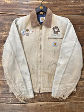Load image into Gallery viewer, ABC Vintage 1 of 1 Custom Vintage Carhartt Work Jacket Thrashed Faded Tan ABC Vintage 