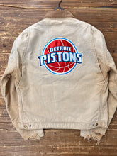 Load image into Gallery viewer, ABC Vintage 1 of 1 Custom Vintage Carhartt Work Jacket Thrashed Faded Tan ABC Vintage 