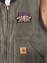 Load image into Gallery viewer, ABC Vintage 1 of 1 Custom Vintage Carhartt Work Vest Army Green ABC Vintage 
