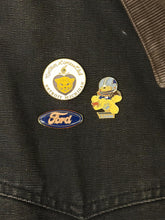 Load image into Gallery viewer, ABC Vintage 1 of 1 Custom Vintage Carhartt Zip Up Work Jacket Faded Black Brown ABC Vintage 