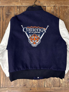 ABC Vintage 1 of 1 Custom Vintage Comerica Park Varsity Jacket ABC Vintage 