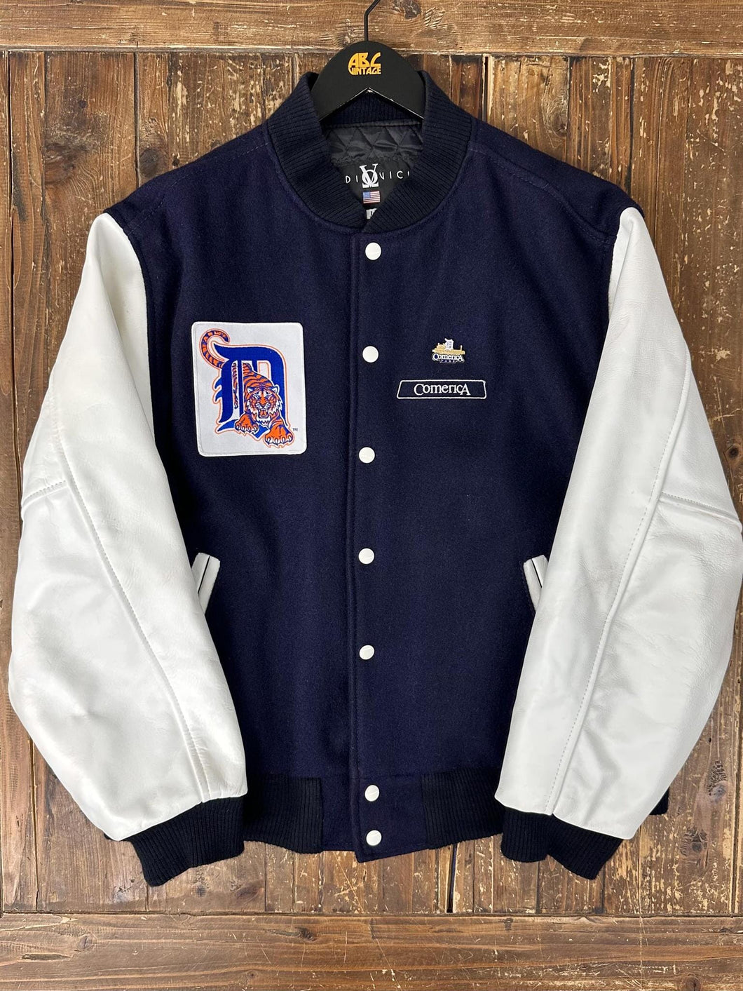 ABC Vintage 1 of 1 Custom Vintage Comerica Park Varsity Jacket ABC Vintage 