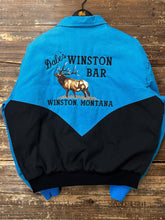 Load image into Gallery viewer, ABC Vintage 1 of 1 Custom Vintage Dale&#39;s Winston Bar Montana Jacket Teal ABC Vintage 