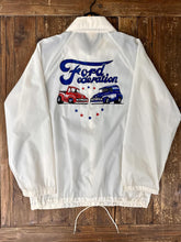 Load image into Gallery viewer, ABC Vintage 1 of 1 Custom Vintage Ford Coach Jacket White ABC Vintage 