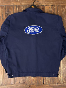ABC Vintage 1 of 1 Custom Vintage Ford Work Jacket Navy ABC Vintage 