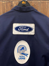 Load image into Gallery viewer, ABC Vintage 1 of 1 Custom Vintage Grit Ford Lions Work Jacket Navy ABC Vintage 