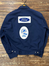 Load image into Gallery viewer, ABC Vintage 1 of 1 Custom Vintage Grit Ford Lions Work Jacket Navy ABC Vintage 