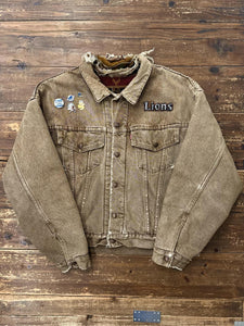 ABC Vintage 1 of 1 Custom Vintage Levi's Trucker Jacket Brown ABC Vintage 