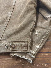 Load image into Gallery viewer, ABC Vintage 1 of 1 Custom Vintage Levi&#39;s Trucker Jacket Brown ABC Vintage 