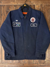 Load image into Gallery viewer, ABC Vintage 1 of 1 Custom Vintage Mike Mercedes-Benz Patchwork Work Jacket Navy ABC Vintage 