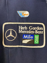 Load image into Gallery viewer, ABC Vintage 1 of 1 Custom Vintage Mike Mercedes-Benz Patchwork Work Jacket Navy ABC Vintage 