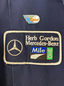 ABC Vintage 1 of 1 Custom Vintage Mike Mercedes-Benz Patchwork Work Jacket Navy ABC Vintage 