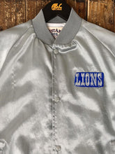 Load image into Gallery viewer, ABC Vintage 1 of 1 Custom Vintage West Ark Ford Satin Bomber Jacket Silver ABC Vintage 