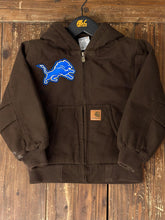 Load image into Gallery viewer, ABC Vintage 1 of 1 Custom Vintage Youth Carhartt Jacket Brown ABC Vintage 