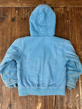 Load image into Gallery viewer, ABC Vintage 1 of 1 Custom Vintage Youth Carhartt Jacket Sky Blue ABC Vintage 