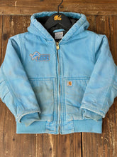 Load image into Gallery viewer, ABC Vintage 1 of 1 Custom Vintage Youth Carhartt Jacket Sky Blue ABC Vintage 